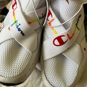 Champion Women’s X White Rainbow Sneakers